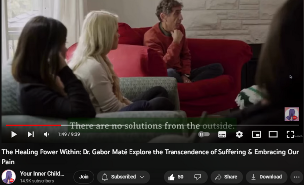 The Healing Power Within: Dr. Gabor Maté Explore the Transcendence of Suffering & Embracing Our Pain