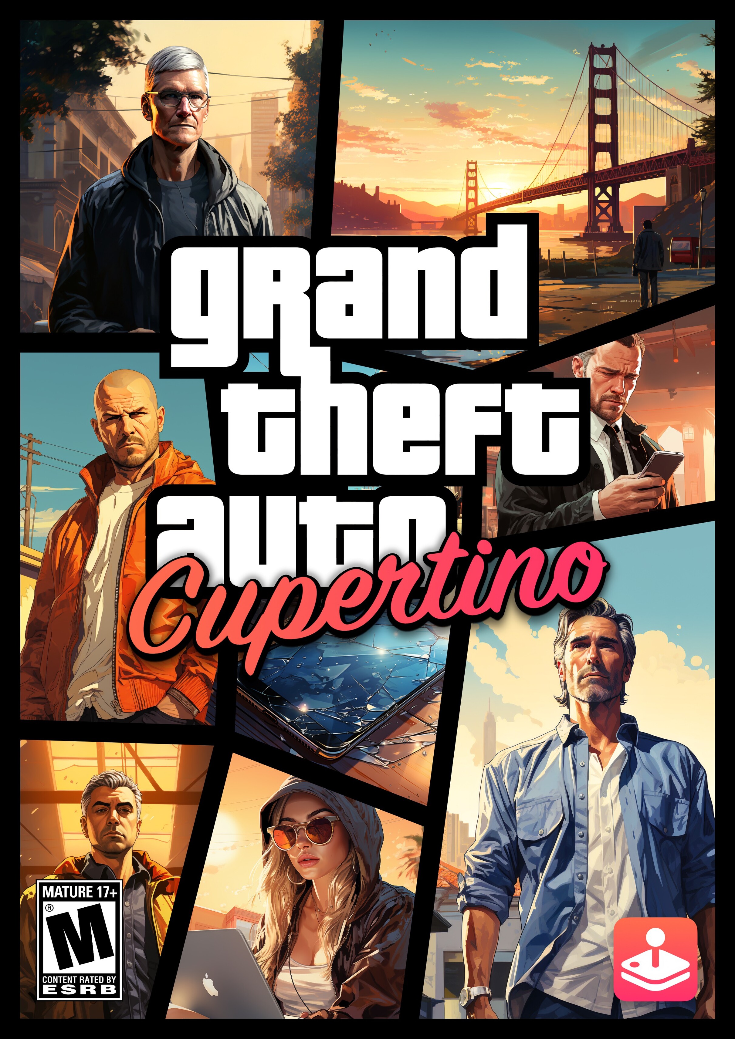 BasicAppleGuy: "Grand Theft Auto: Cupertino" - Mastodon
