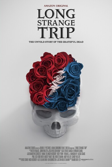 Movie poster for Long Strange Trip, the documentary about The Grateful Dead. 