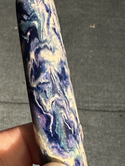 Closeup of fountain pen.