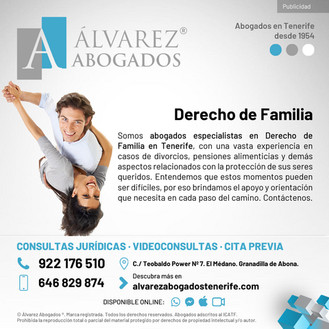 Abogados Familia Tenerife. Derecho Familia en Tenerife Sur y Norte.