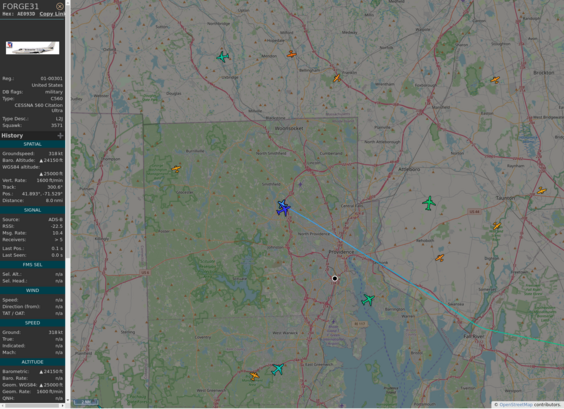 Github AnyFlightTracker by @rtmladsb:mastadon.social
