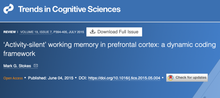 Screenshot of the title of the linked paper.
