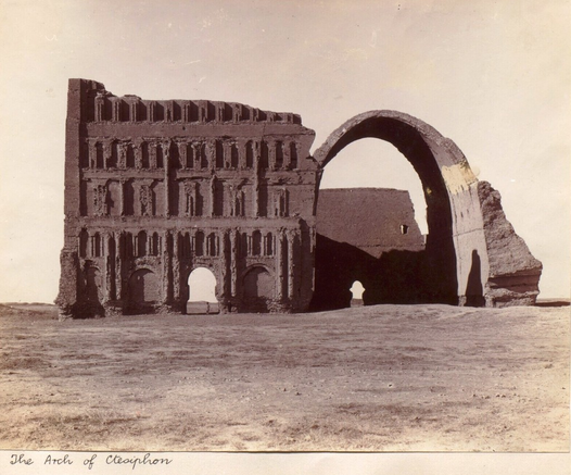 Cronobook - Taq Kasra. Ruins of Ctesiphon (1906)
https://cronobook.com/pic/77c4c59f-4590-44a8-a30c-0de187e2de13