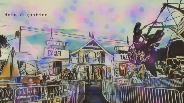 A night at the Carnival, original photo enhanced