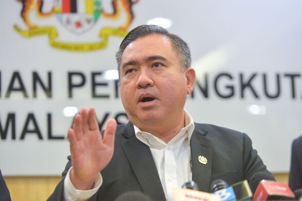 Photo of the Minister of Transport Malaysia, Anthony Loke.