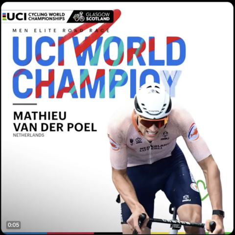 UCI World Champion
MATHIEU VAN DER POEL 