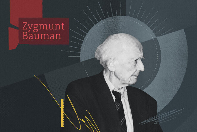 Zygmunt Bauman, pour ne pas se noyer dans la société liquide © Illustration Simon Toupet