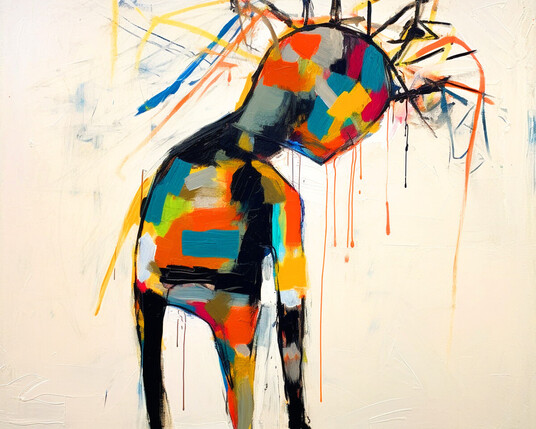 beautiful painting, abstract, detailed, shadows, baseball player