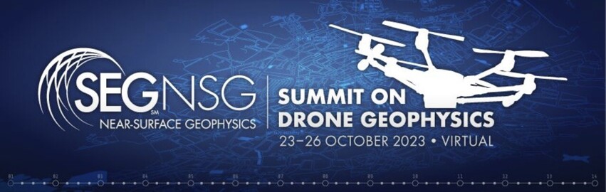 Logo: SEG Summit on Drone Geophysics, October 23-26, 2023