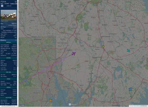 Github AnyFlightTracker by @rtmladsb:mastadon.social