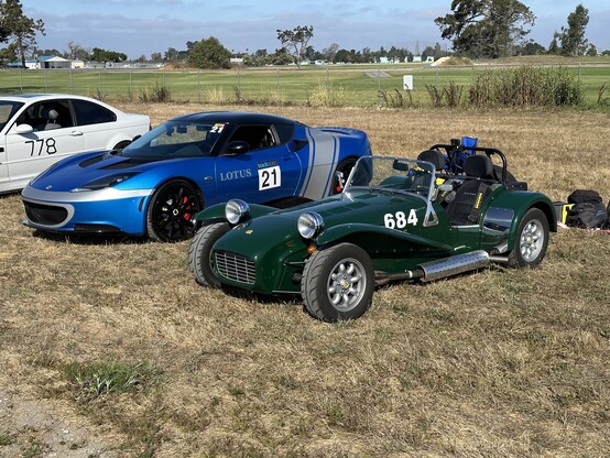 Lotus Evora and Lotus 7