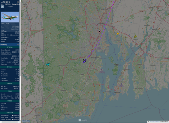 Github AnyFlightTracker by @rtmladsb:mastadon.social