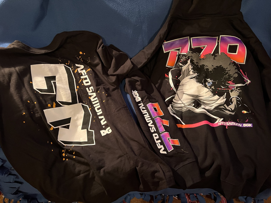 Afro Samurai x DGK shirts