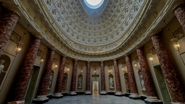 Inside stowe house