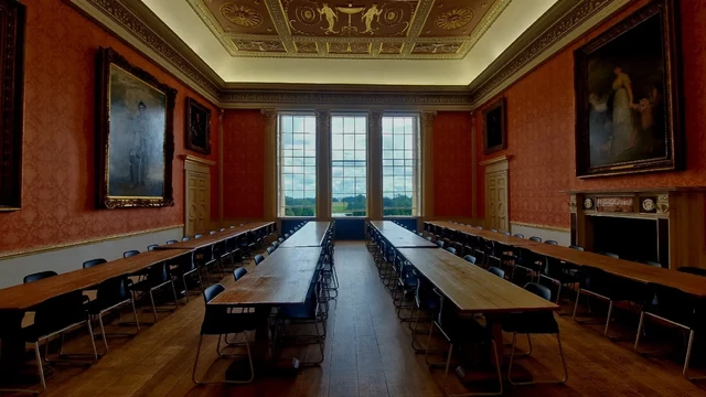 Dining room at Stowe house