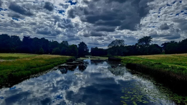 Lake at Stowe House