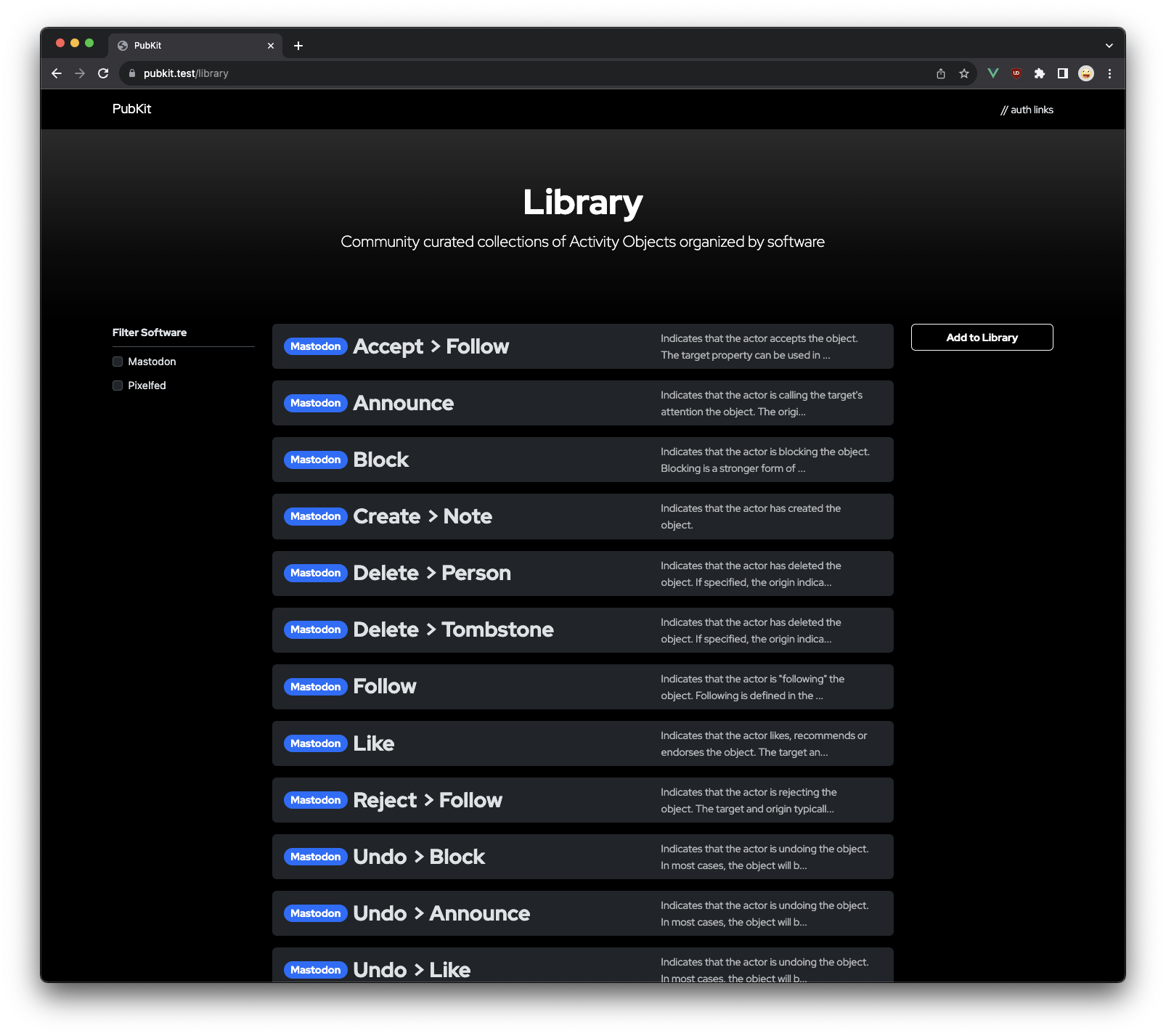 PubKit Library