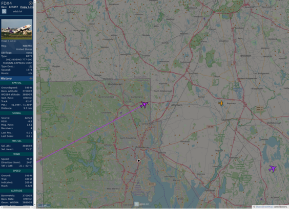 Github AnyFlightTracker by @rtmladsb:mastadon.social