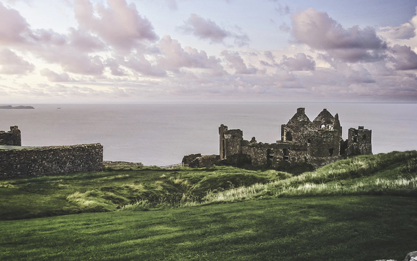 Photo of Dunluce Castle in Ireland