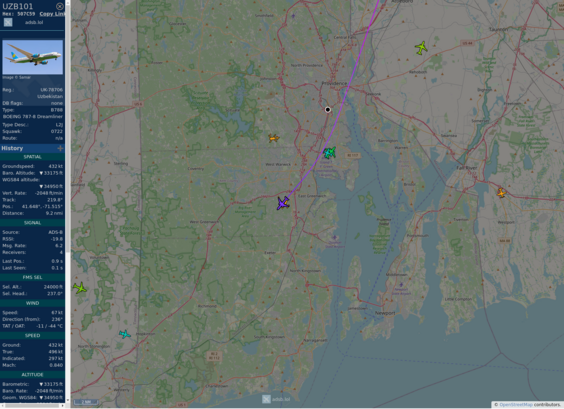 Github AnyFlightTracker by @rtmladsb:mastadon.social
