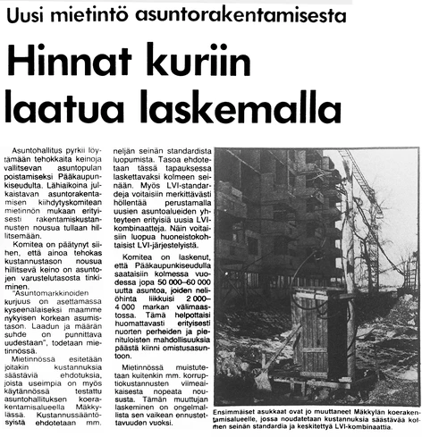 Lehtijuttu Pahkasiasta: Hinnat kuriin laatua laskemalla
Kuvateksti alla ketjuna.