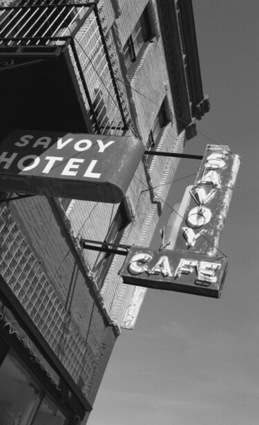 Building signage.