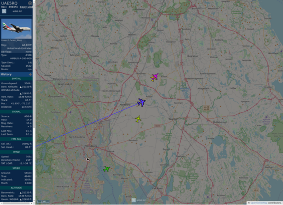 Github AnyFlightTracker by @rtmladsb:mastadon.social