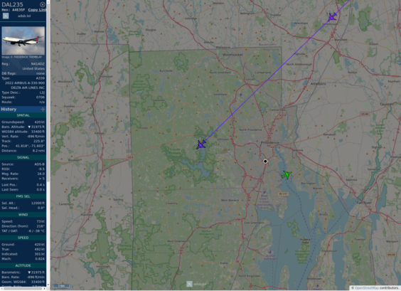 Github AnyFlightTracker by @rtmladsb:mastadon.social