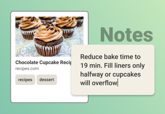 Depiction of Niphtio's new notes feature