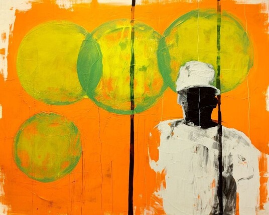 beautiful artwork, abstract, detailed, shadows, baseball player