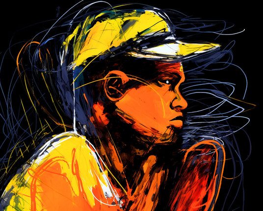 beautiful artwork, abstract, detailed, shadows, baseball player