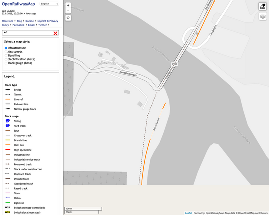 Map over Randklev bridge. Currently broken.
