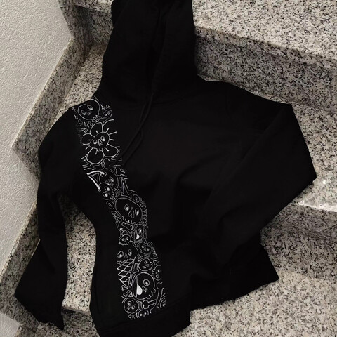 sketchy Skull hoodie