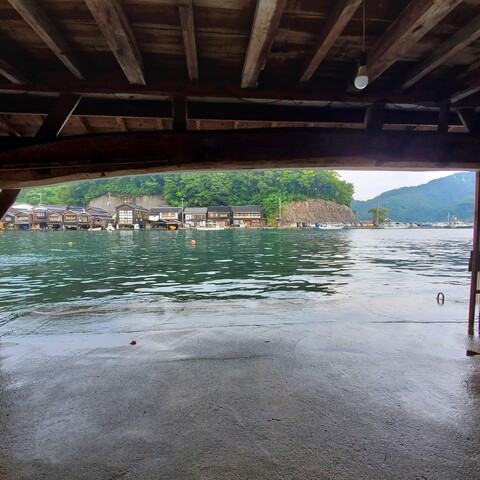The view from 'Chinzao' cafe.