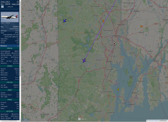 Github AnyFlightTracker by @rtmladsb:mastadon.social