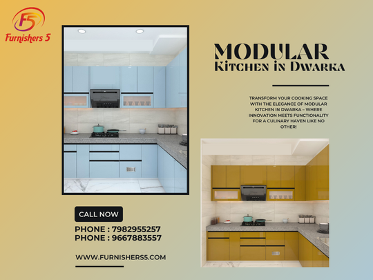  Modular Kitchen in Dwarka