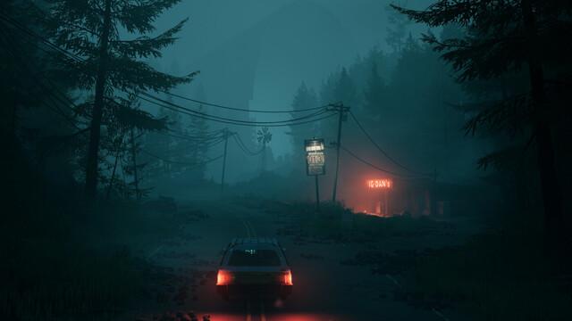 Take on a different driving challenge with survival game Pacific Drive requiring you to repair, upgrade and fortify your station wagon to explore an exclusion zone in the Pacific Northwest.
It's out in Q1 2024 for PC and PS5...