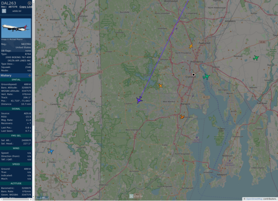 Github AnyFlightTracker by @rtmladsb:mastadon.social