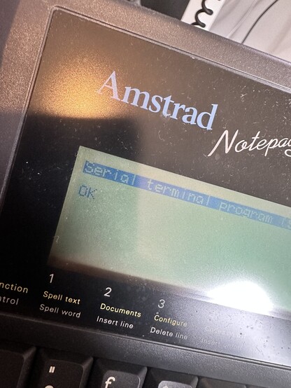 An Amstrad NC100 “Notepad”