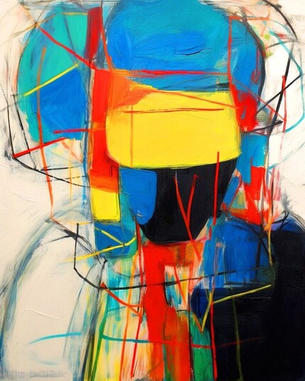 beautiful artwork, abstract, detailed, shadows, baseball player