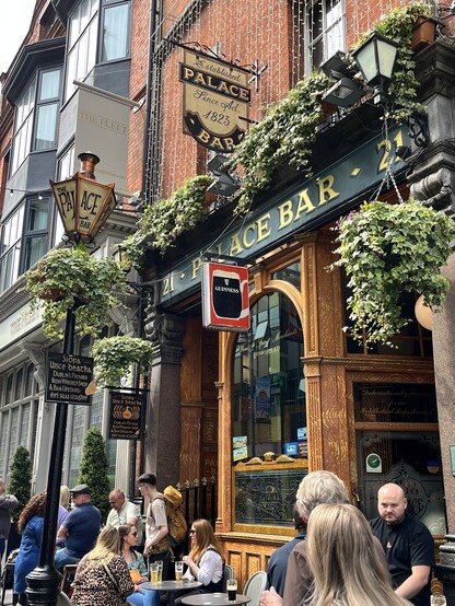 Outside The Palace Bar