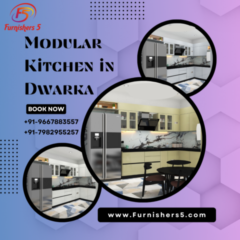 Modular Kitchen in Dwarka