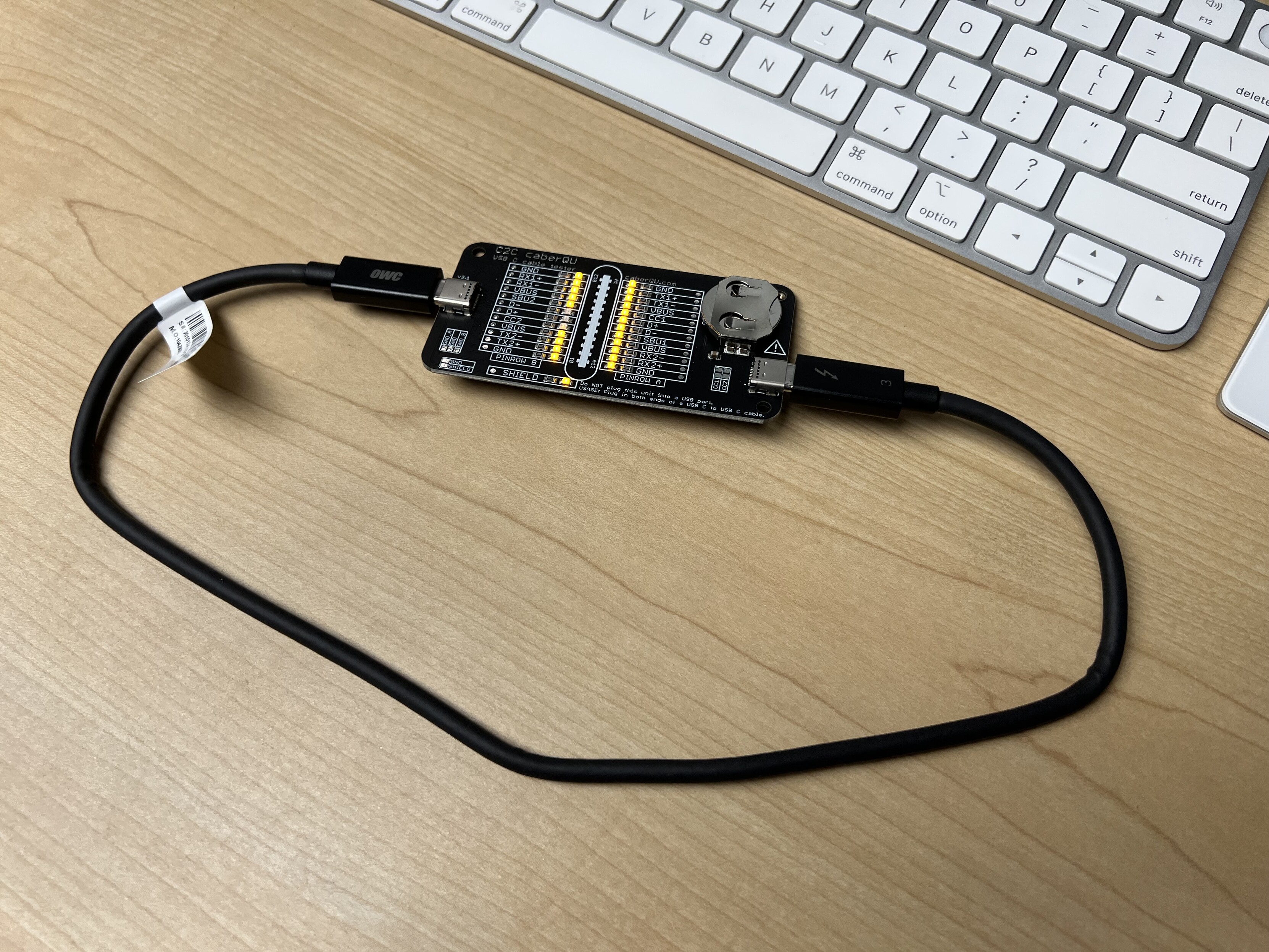 Jeff Geerling: Cool tool - C2C caberQU USB-C … - Mastodon