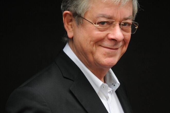 Francois Gèze, fondateur des éditions La Découverte, en 2012 à Paris. © Photo Olivier Dion / LH / Opalephoto