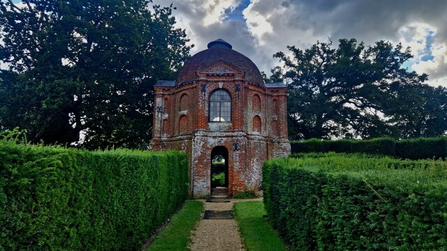 Round summer house at The Vyne