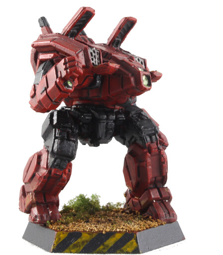 Morgan Kell's ClanTech-customized Archer ARC-2R. Miniature by Catalyst Game Labs, from a Legendary MechWarriors Salvage Box