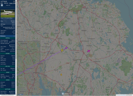 Github AnyFlightTracker by @rtmladsb:mastadon.social