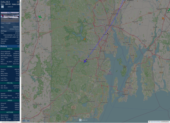 Github AnyFlightTracker by @rtmladsb:mastadon.social