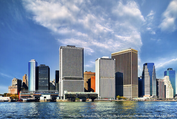 Manhattan Skyline from the East River
(Manhattan, New York City)